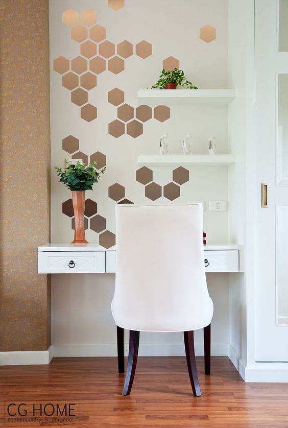 Dress Up Your Furniture with Vinyl Stencil Stickers - Wall Decor