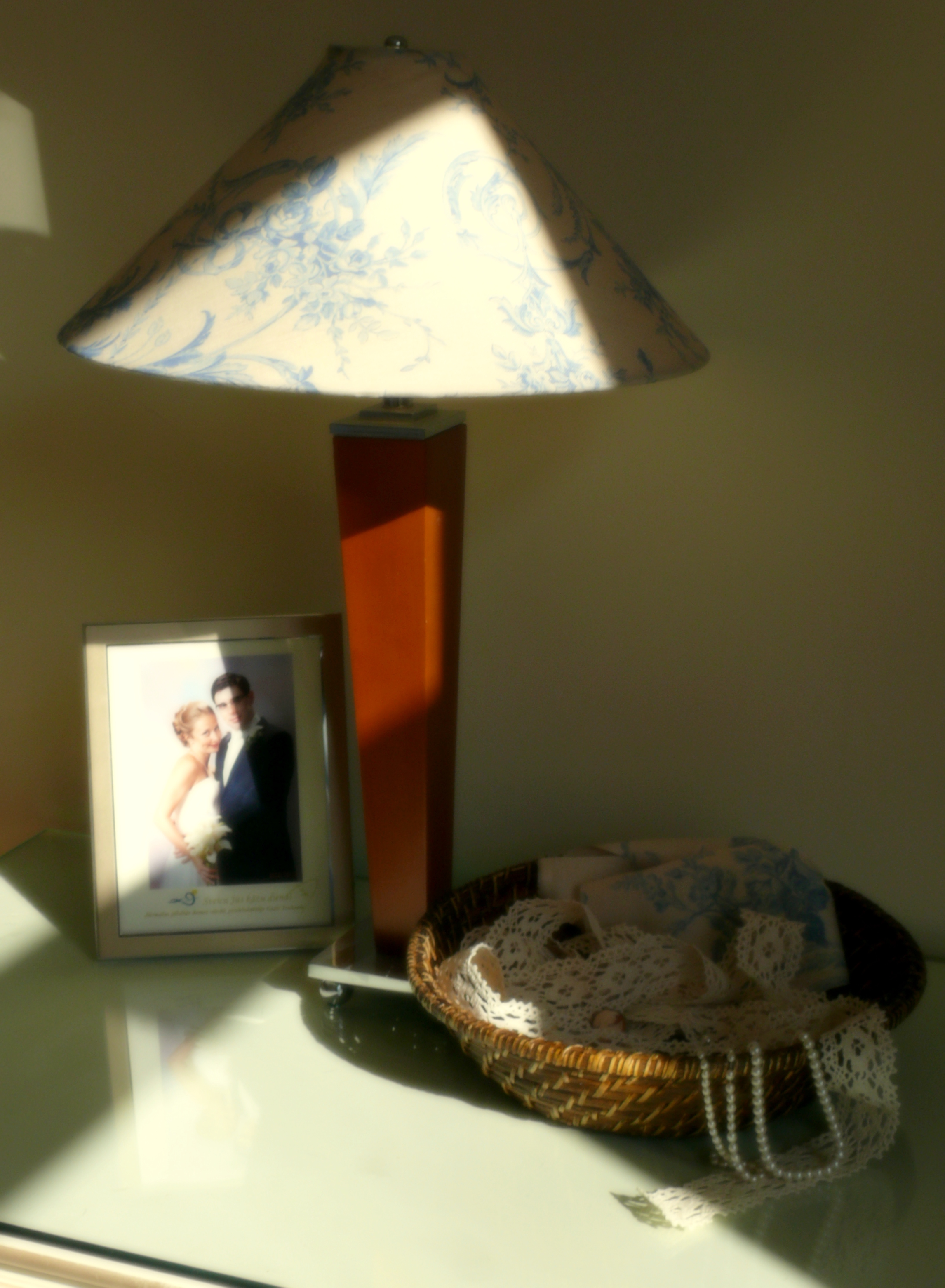 vintage lampshade