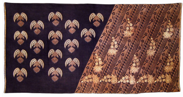Indonesian batik, 19c, Image source