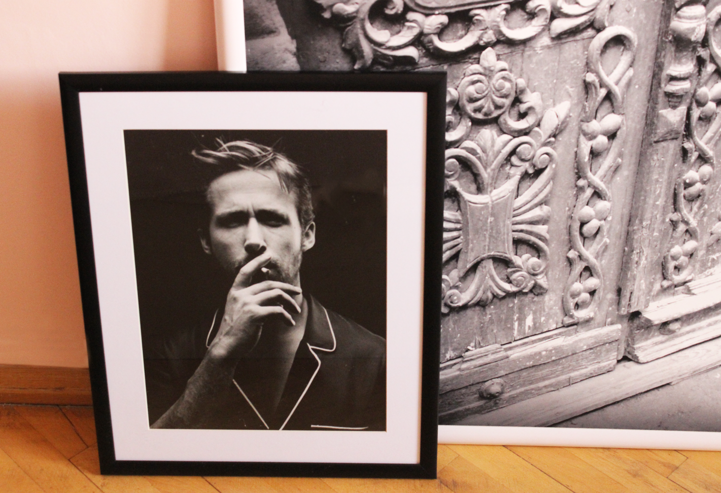 About Displaying Art, Layering Photos And Ryan Gosling In My Bedroom