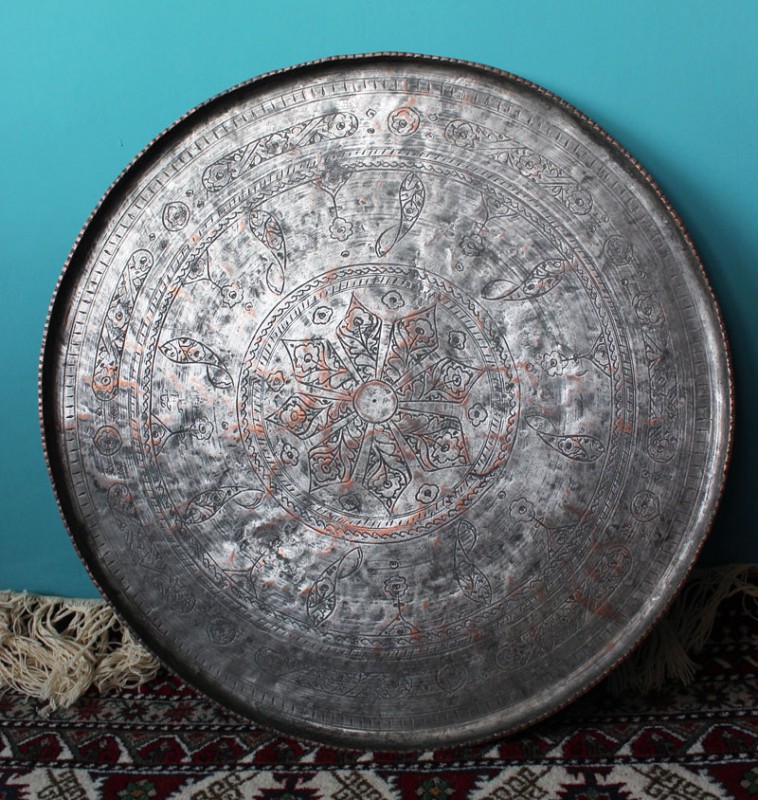 Antique copper tray from my boutique.