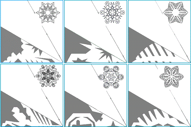 paper snowflakes 