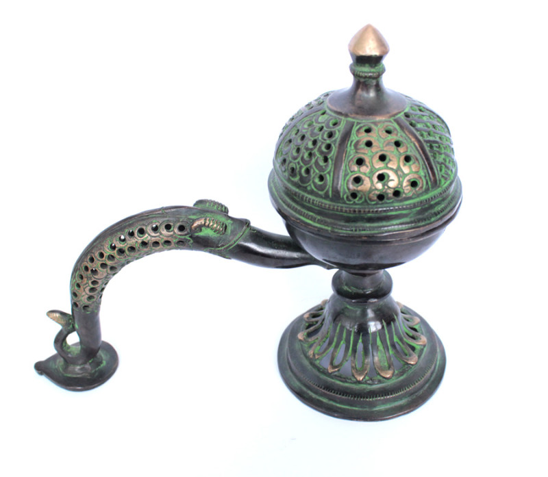Antique Copper Incense Burner