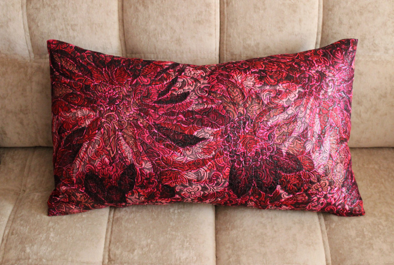 DIY Project: How to Make a Zip-Free Long Cushion Cover