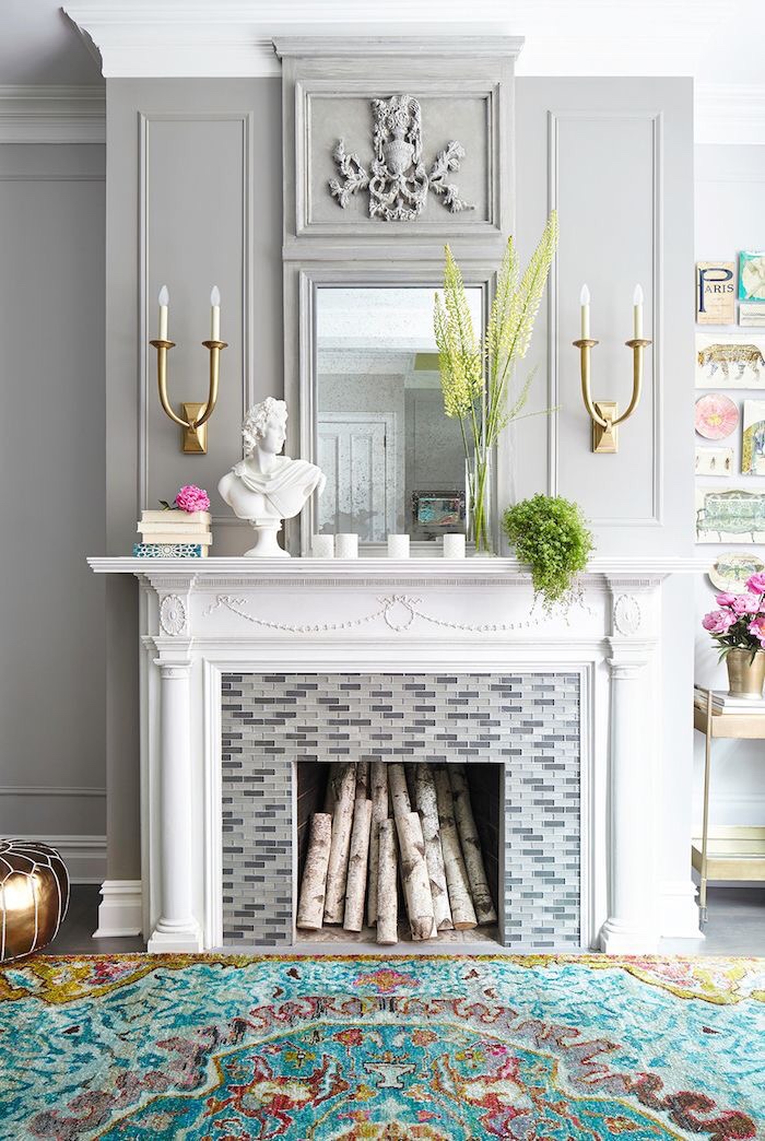 13 Creative Ideas To Decorate a Non-Working Fireplace