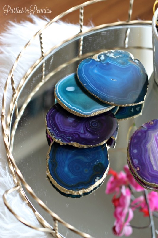 Agate-Stone-Coasters-by-PartiesforPennies.com-2