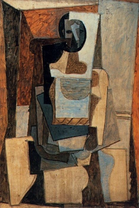 Pablo Picasso, 1918 Femme assise dans un fauteuil