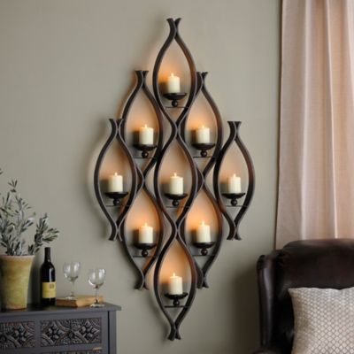 wall candle holders