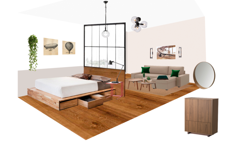 My Work On Interior Design Project: Step by Step