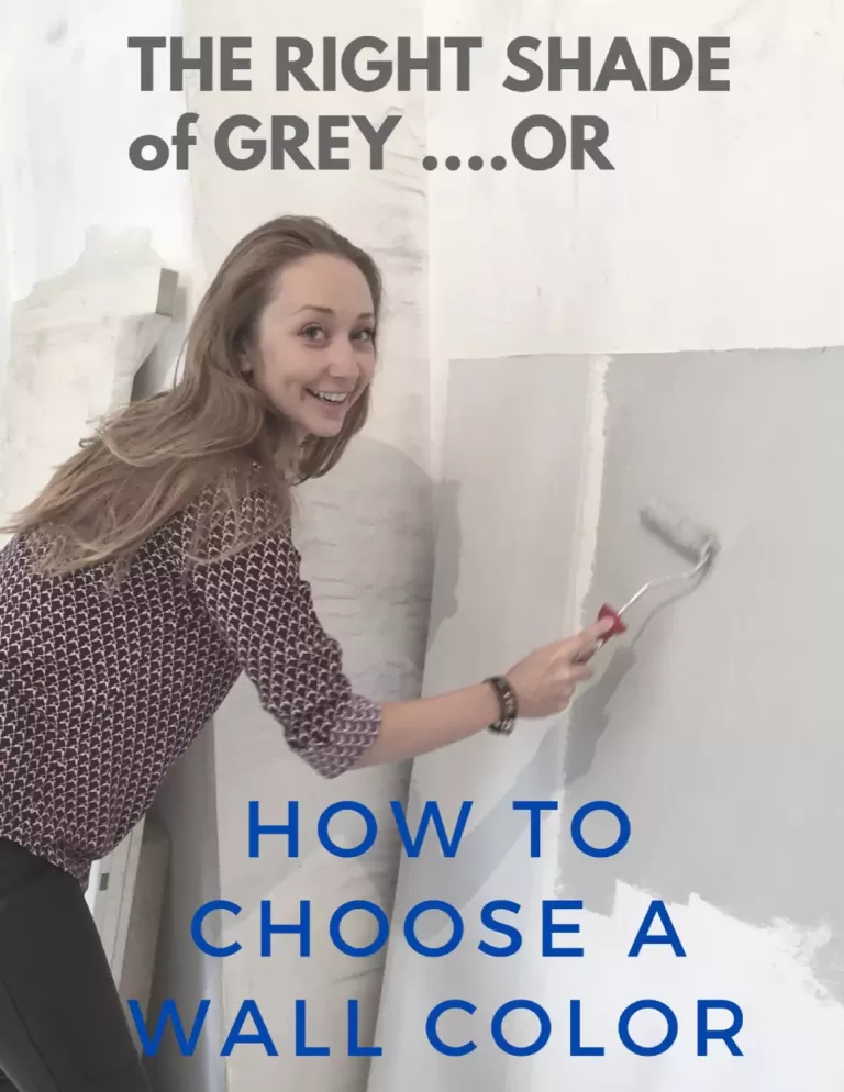 How to Choose a Wall Color (or Pick the Right Shade of Grey)