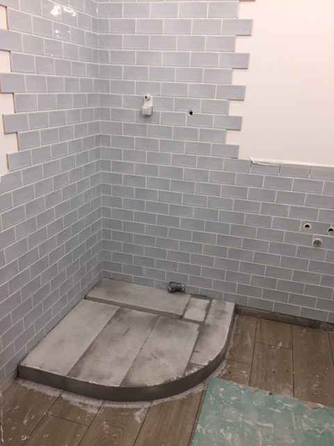 bathroom remodel from start to finish