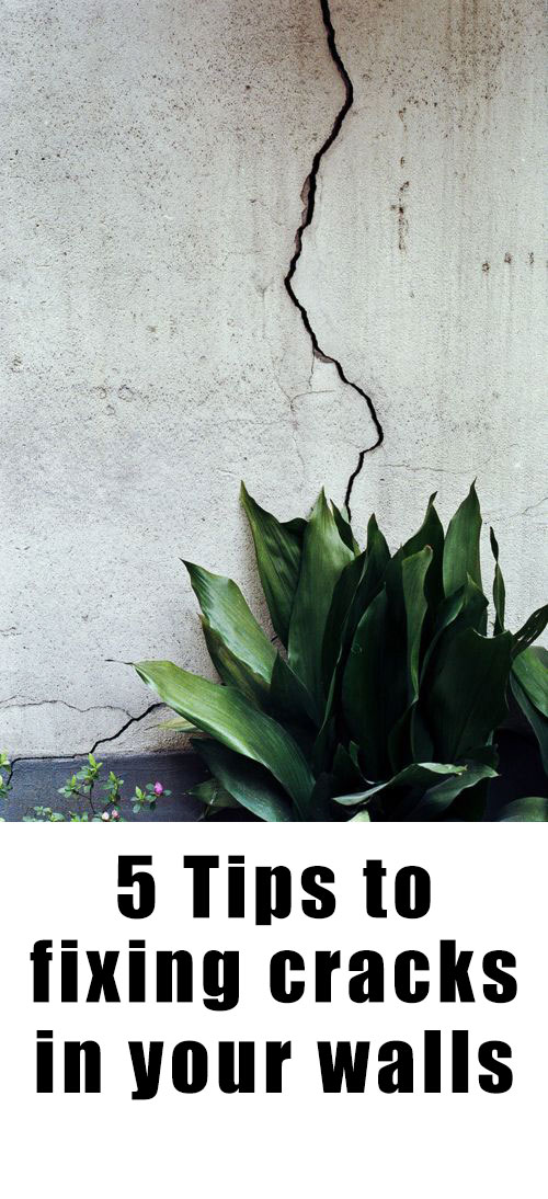 5 Tips to Fixing Cracks In Your Walls