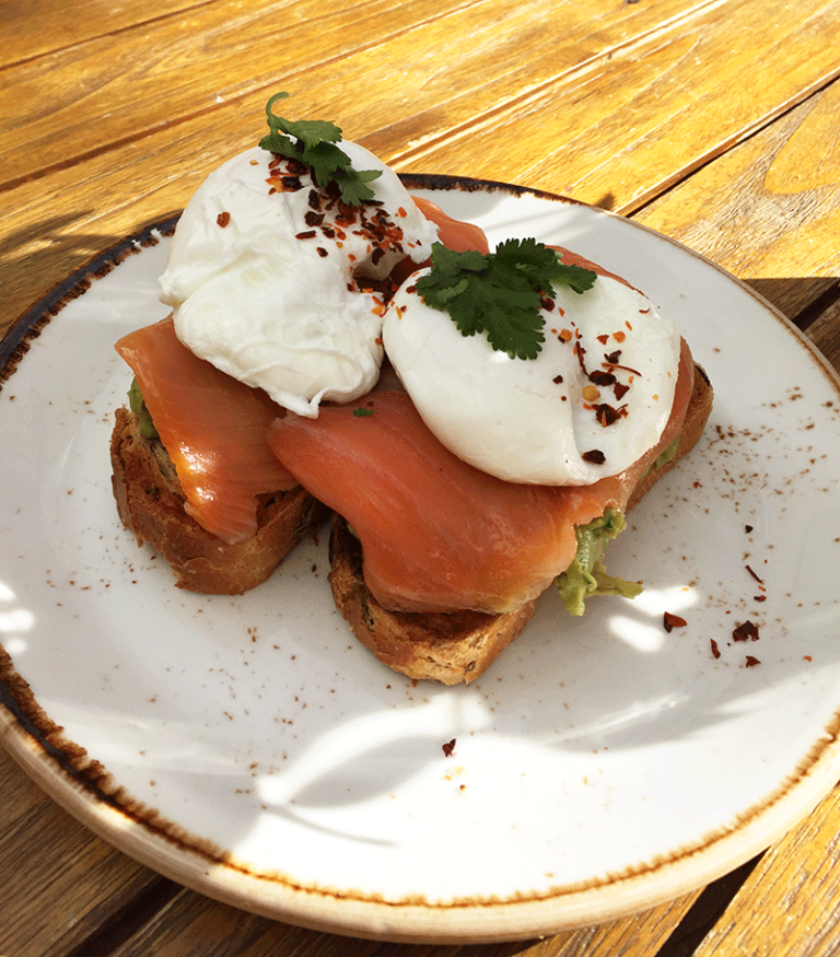 Poached Eggs With Smoked Salmon Recipe