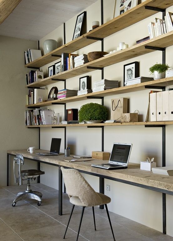 garage home office, L'Essenziale - interior design blog