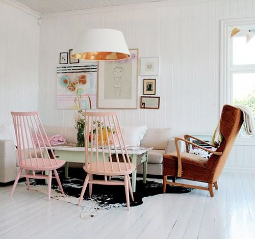 pink interiors 