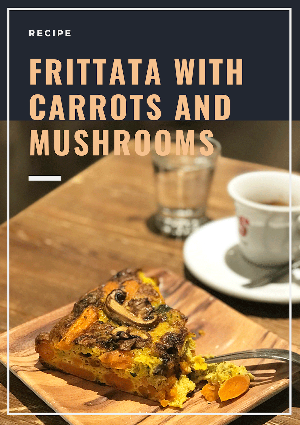 frittata with carrots 