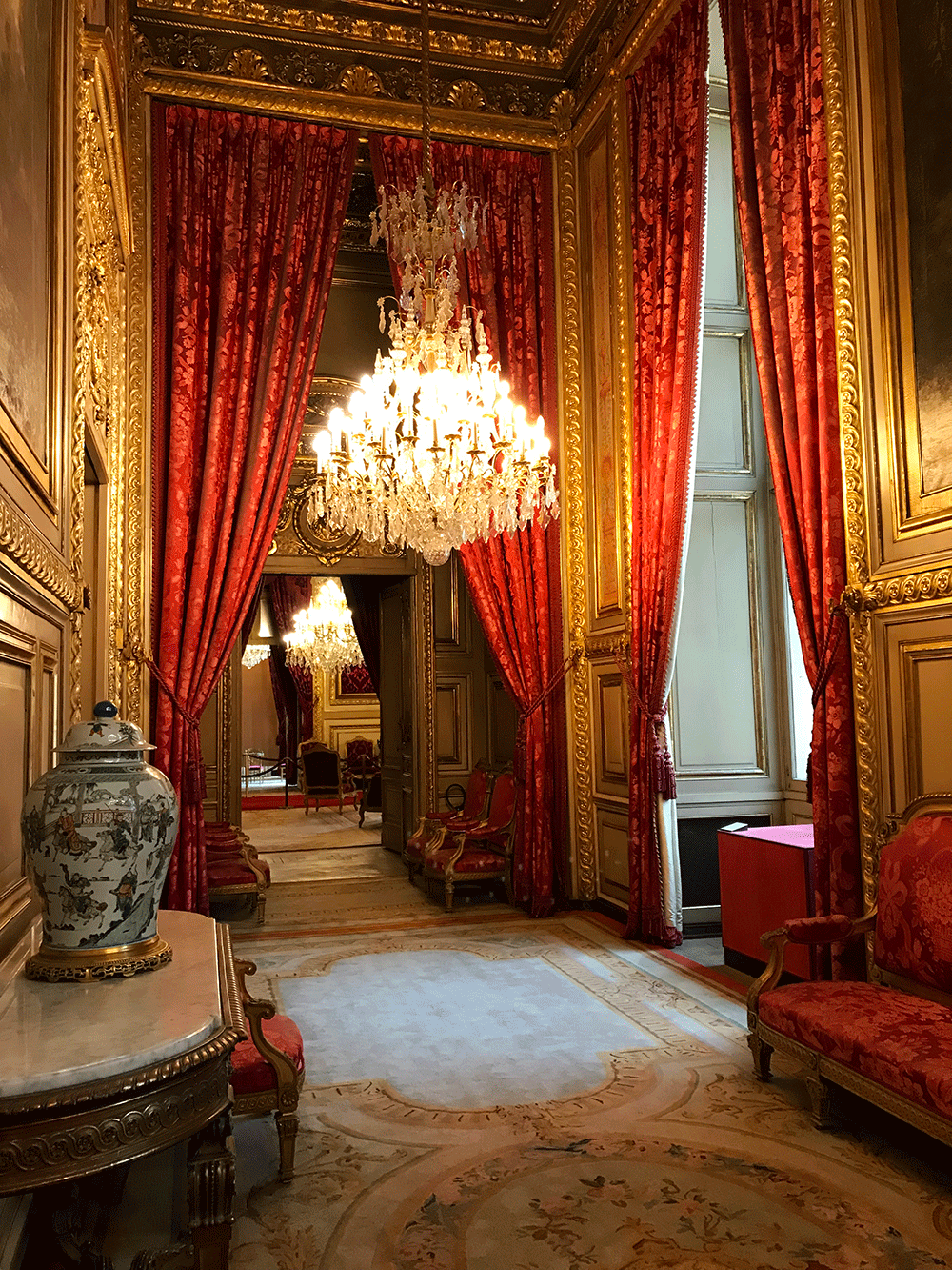 Louvre, Paris, Napoleon III Apartments