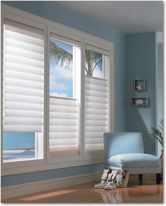 pleated blinds 