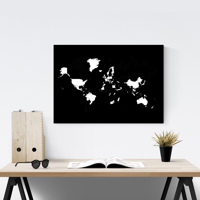 Bold Tuesday World Travel Map 
