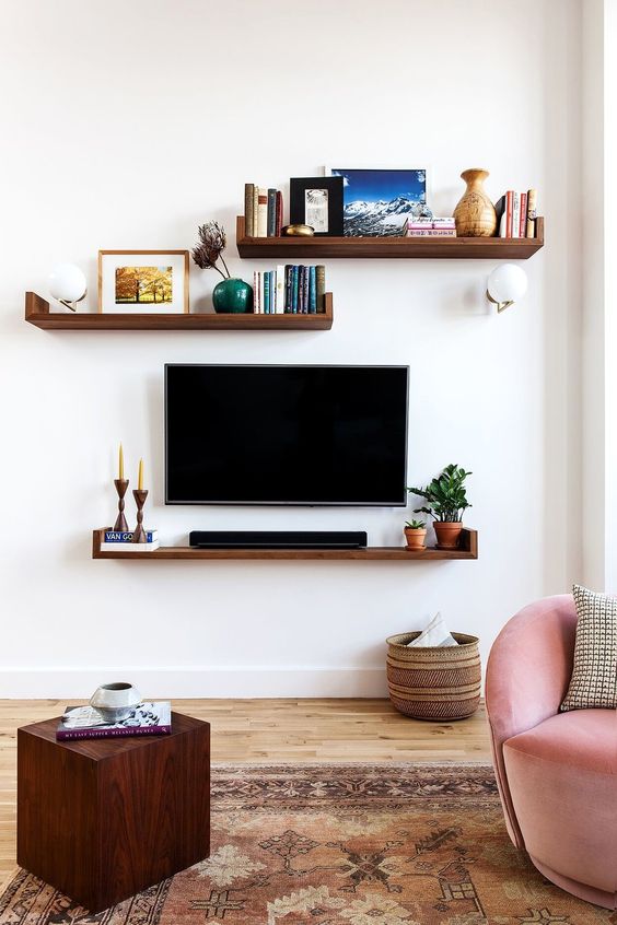 How to Make Your Living Room Look More Elegant Using a Floating TV Stand