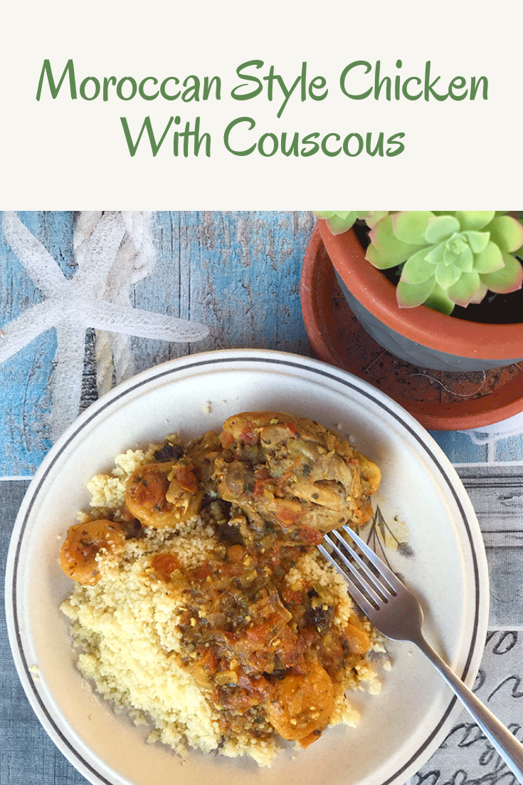 moroccan style chicken with couscous 