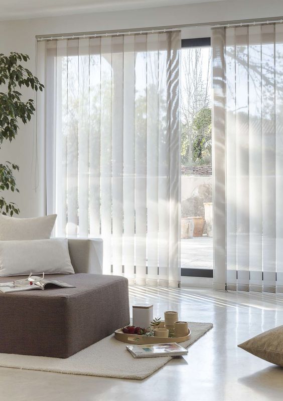 Vertical Blinds and Light Control