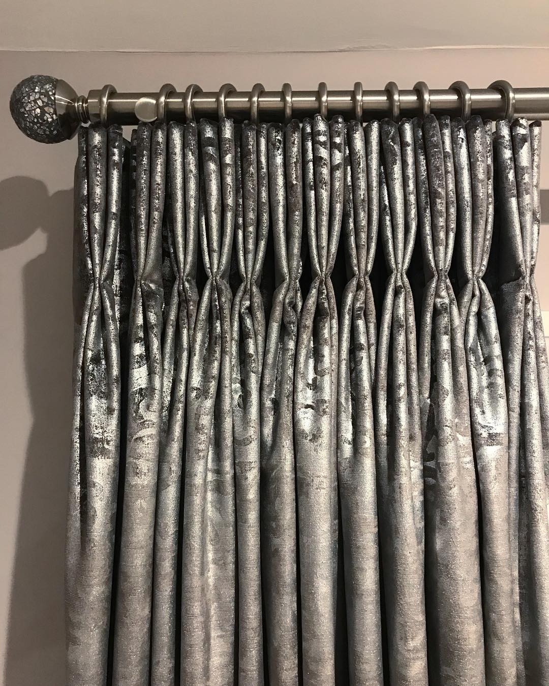 metallic curtains@