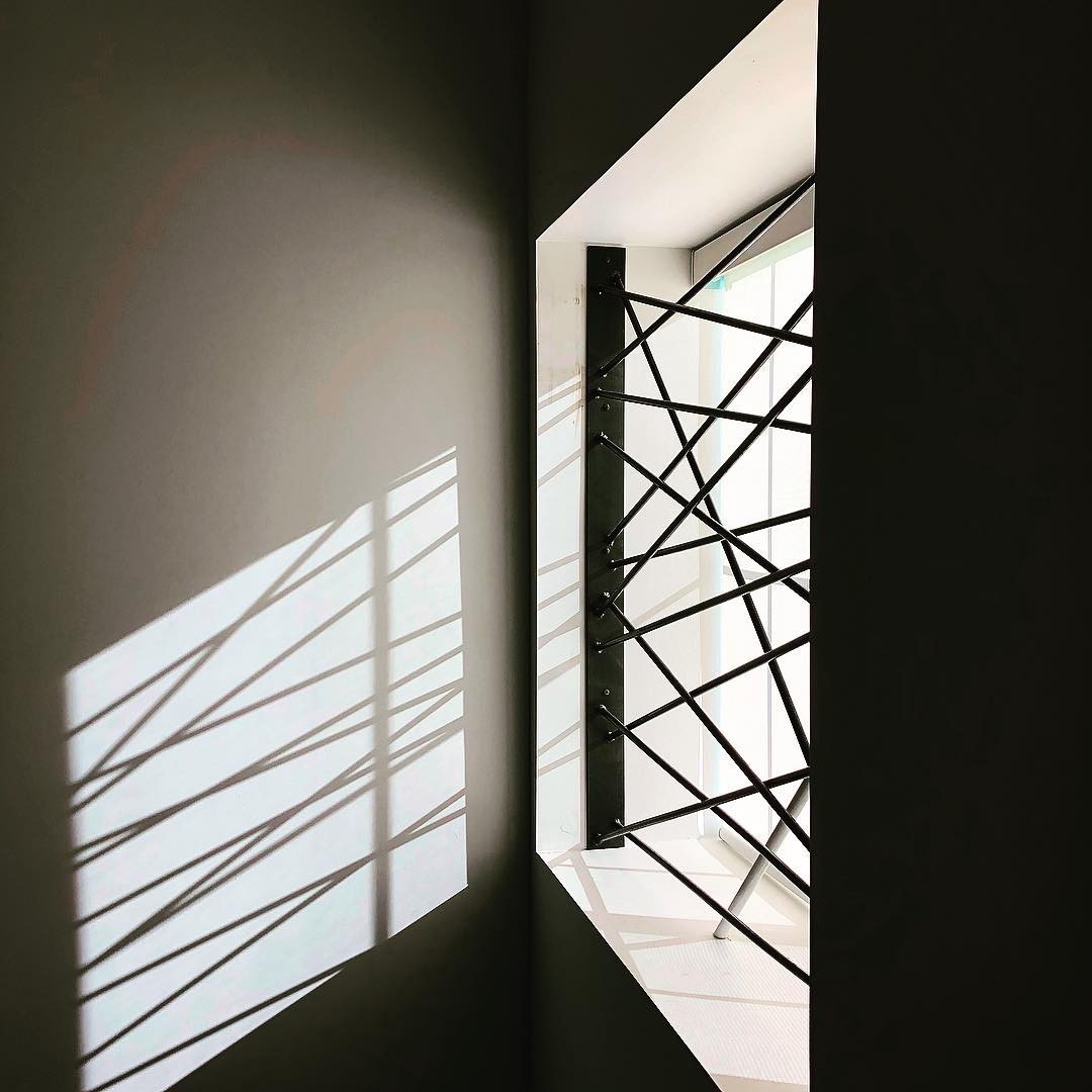 metal window shadows