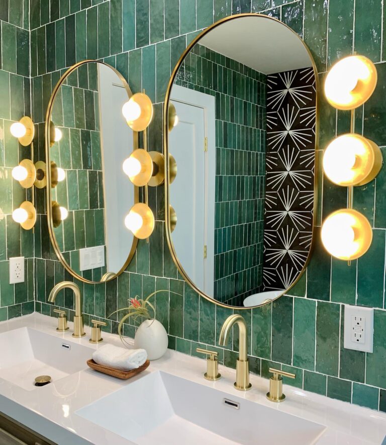 Green Bathroom Tiles: An Age-Old Method to Instill Beauty