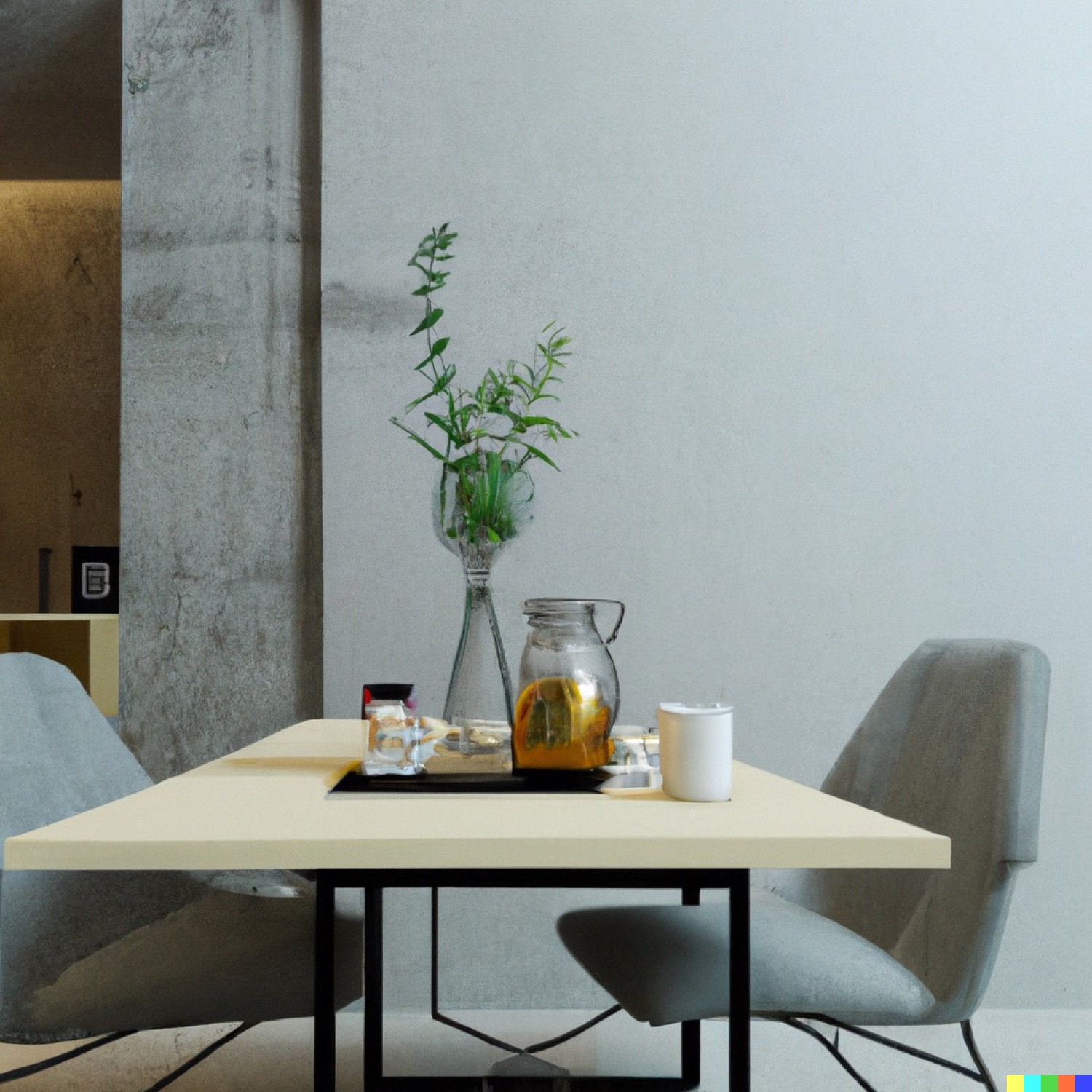 Interior Design Created by AI Series: Minimalism Interior Design By ...