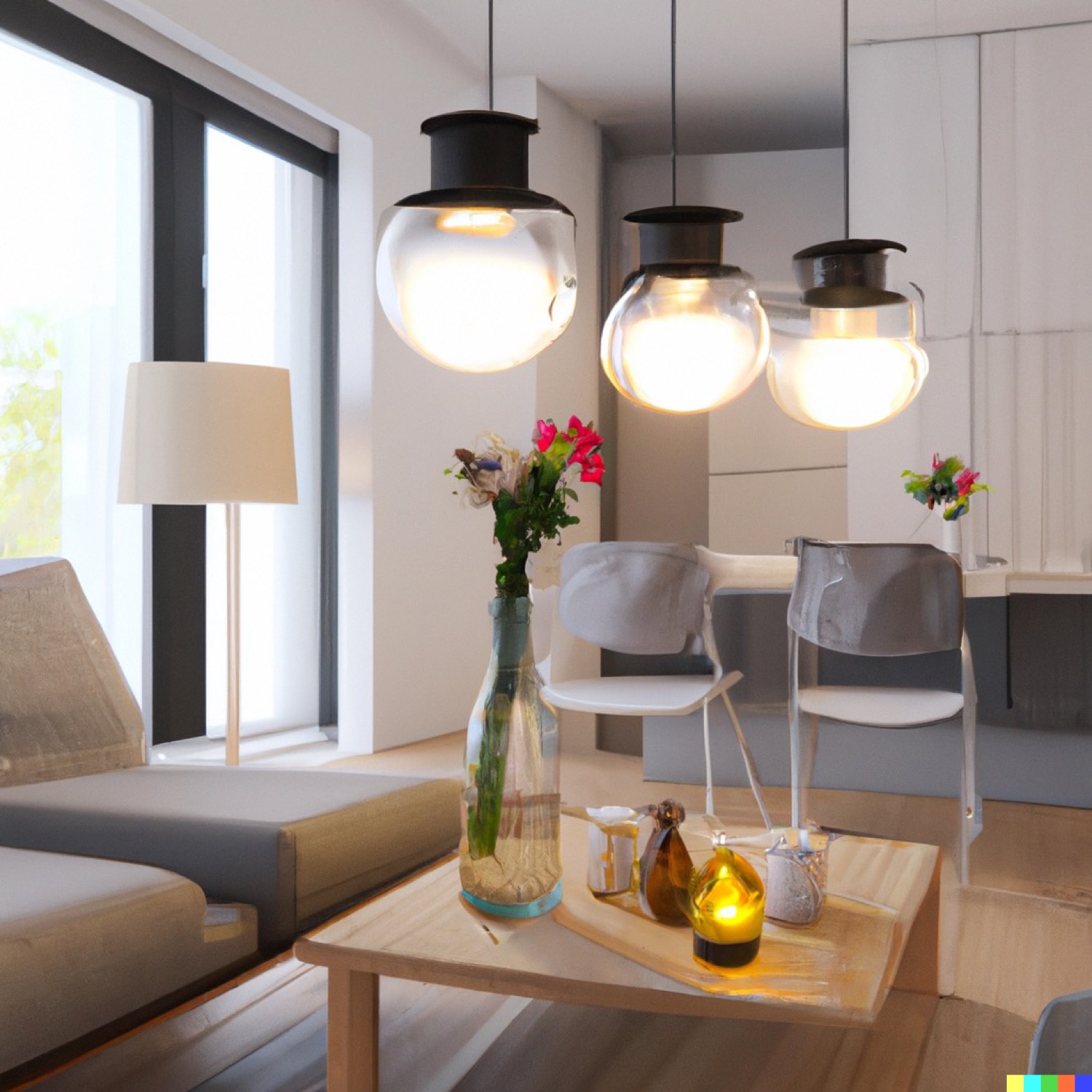Interior Design Created by AI Series: Minimalism Interior Design By ...