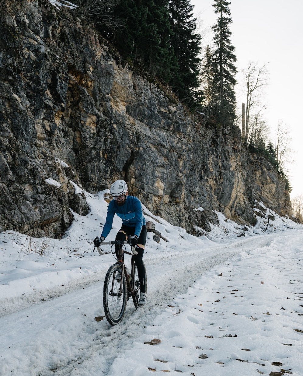 winter cycling 