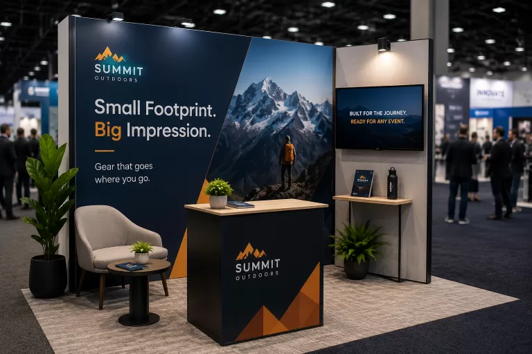 Small Footprint, Big Impression: How to Use Portable Trade Show Exhibits to Anchor Your Boutique Marketing Strategy